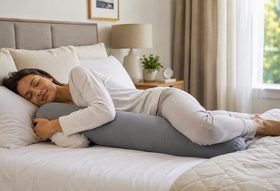 How to Sleep with a Bolster Pillow