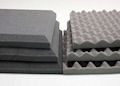 Mixed acoustic foam tiles